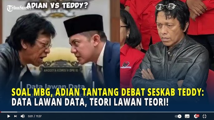Tantangan Debat: Habiburokhman Sentil Adian, Siapa Lebih Berani?